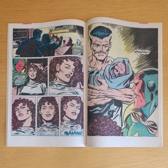 Vision and the Scarlet Witch #3 & #12, 80s Marvel comics (Lot of 2) - Picture 9 of 12